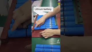 Lithium battery battery lithiumbattery batteryfactory DIY lifepo4battery 18650battery 32700 [upl. by Enelav494]