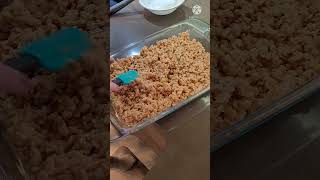 A Better Rice Krispy Treat  Chocolate Peanut Butter Rice Krispies  cookieshort shorts [upl. by Llezom]