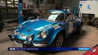 Béarn la nouvelle vie de la Renault Alpine [upl. by Helali]