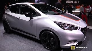 2017 Nissan Micra  Exterior and Interior Walkaround  Debut at 2016 Paris Motor Show [upl. by Southworth198]