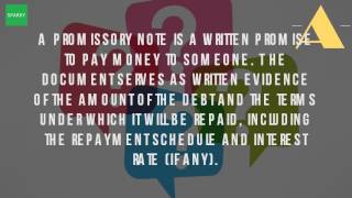 What Is A Personal Promissory Note [upl. by Fiedler]