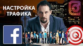 Пример настройки таргетированной рекламы на Facebook Цель трафик Таргетированная реклама 6 [upl. by Mloc]