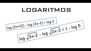 Logaritmos  EJERCICIOS RESUELTOS [upl. by Vladamir]