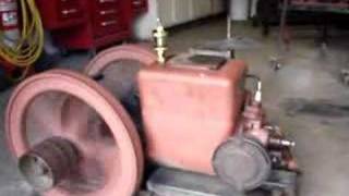 Macleods 134 hp hit n miss engine made by Nelson Bros [upl. by Alvarez943]