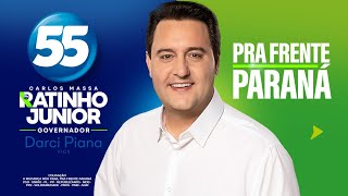 Jingles2022 quotÉ pra frente que eu vouquot  Ratinho Junior PSD  Governo do PR [upl. by Ailes523]