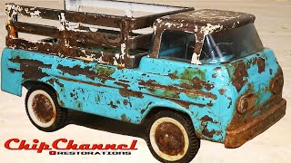 1960s Nylint Econoline Farm Stake Truck Restoration [upl. by Yesnik]