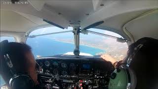 Landing in Naxos Greece [upl. by Asilav]