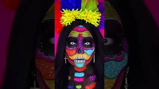 CatrinaAlebrije makeup diademuertos catrinamakeup catrina catrinamexicana maquillajeartistico [upl. by Soisatsana262]