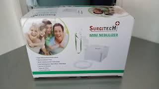 Nebulizer Original Surgitech Mini Nebulizer [upl. by Daberath]