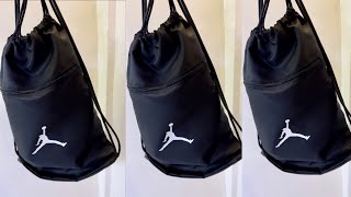 Jordan Sport Gym Sack  closer look 👀  Azo Edition [upl. by Assilana780]