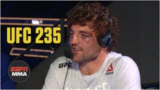 Ben Askren disinterested in Robbie Lawler rematch talks Kamaru Marty Usman  UFC 235  ESPN MMA [upl. by Magdaia]