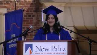 Commencement 2014  Arielle Rubinsteins Valedictorian Speech [upl. by Ymmac]