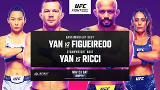 UFC MACAU LIVE YAN VS FIGUEIREDO LIVESTREAM amp FULL FIGHT NIGHT COMPANION [upl. by Zeuqram629]