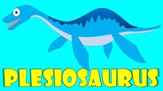 Plesiosaurus for kids  Dinosaurs for Kids [upl. by O'Donovan]