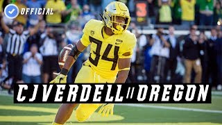 CJ Verdell  The Next Great Oregon RB  Official Oregon Highlightsᴴᴰ [upl. by Haropizt]