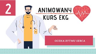 Animowany Kurs EKG cz 2 Ocena rytmu serca [upl. by Samuelson]