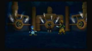 Kingdom Hearts II Final Mix  Cavern of Remembrance Start Waves of Heartless [upl. by Sirama]