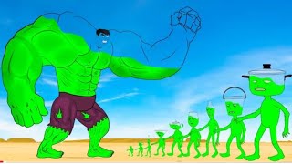 Evolution Of BIG HULK Vs Evolution Of MONSTER RADIATION  Returning From The Dead SECRET  FUNNY [upl. by Jaquelyn]