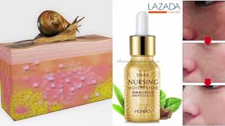 Shanelle  Snail Serum Rorec 15ML shanelle  LAZADA [upl. by Kirsten]