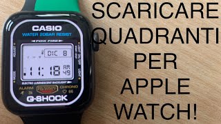 SCARICARE IN MODO SEMPLICE E VELOCE QUADRANTI PER APPLE WATCH [upl. by Drusilla]