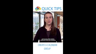 How to Create a Calendar Group in Outlook [upl. by Minton]