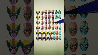 Deadpool bye bye bye line connect puzzle game shortvideo shorts wolverine deadpool byebyebye [upl. by Eram220]