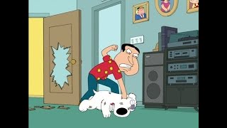 Family Guy  Quagmire Beats up Brian [upl. by Kablesh]