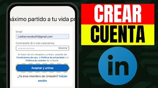 cómo registrarse en linkedin [upl. by Arikahc]