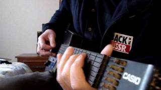 Casio DG10 Guitar Synth Demo [upl. by Dorelia]