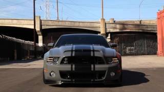 900HP 2013 Ford Mustang Shelby GT500 Supercharger Whine and Rev [upl. by Anear192]