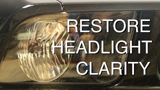 Restoring Headlight Clarity Like a Pro [upl. by Naletak]