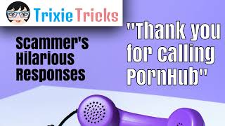 quotThank you for callingquot Scammers Hilarious Responses [upl. by Anahsak]