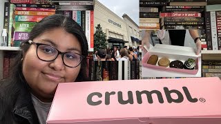 Trying Crumbl cookies for the first time [upl. by Sophia]