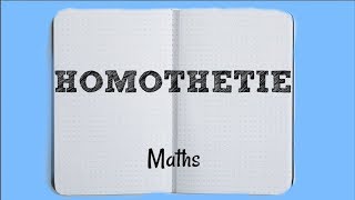 MATHS 3ème  Homothétie [upl. by Metsky]