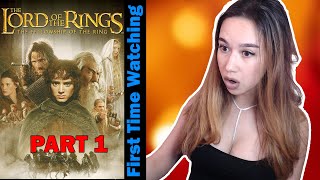 Lord of The Rings The Fellowship of The Ring  PART 1  First Time Watching [upl. by Tteve]