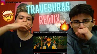 TRAVESURAS REMIX  Nio García x Casper Magico x Ozuna x Myke Towers x Wisin x Yandel REACCION 🔥 [upl. by Aikkan]