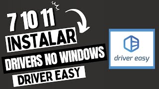 Instalar Driver no Windows 7 10 11  Driver Easy [upl. by Hasty]