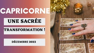 Capricorne Cest Un Cataclysme  Tirage Décembre 2023 🔮 [upl. by Eachern]