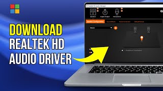 How to Download and Update Realtek HD Audio Driver on Windows 1011 with Realtek Audio Manager Incl [upl. by Durrell]