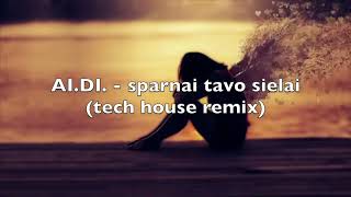 Sparnai tavo sielai  Aidas Pech amp AIDI tech house remix [upl. by Enyalahs]