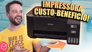 POR QUE compram essa IMPRESSORA ECONÔMICA TANTO É custo benefício  Epson L3250 [upl. by Rexford]