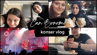 Can Bonomo Konser VLOG I sosisli tarifi birlikte hazırlanalım makyaj [upl. by Nirrep]