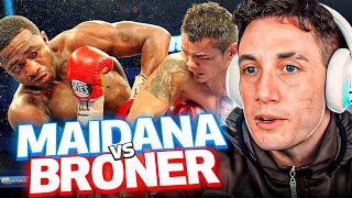 REACCION A CHINO MAIDANA VS BRONER [upl. by Bartle371]