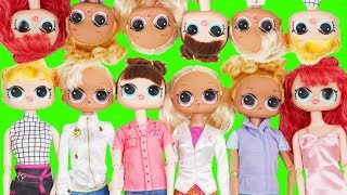 LOL Families  Big Custom Barbie Doll Toy Show Under Wraps Teeth [upl. by Liman]