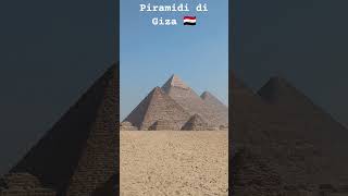 INCREDIBILI PIRAMIDI di Giza Egitto travel egypt 🇪🇬 [upl. by Airamesor]