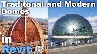 Domes in Revit Tutorial Modern and Traditional [upl. by Bethanne]