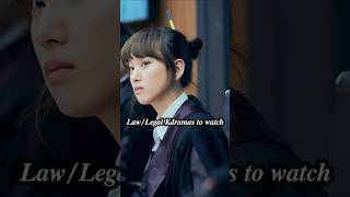 Lawlegal Kdrama recommendations kdrama kdramarecommendations kdramaloversshortvideo shorts [upl. by Essa580]