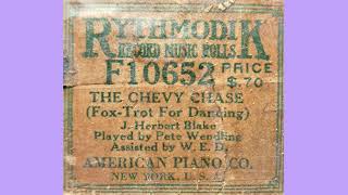 Pete Wendling plays The Chevy Chase Rythmodik 10652 Player Piano Roll [upl. by Aimac304]