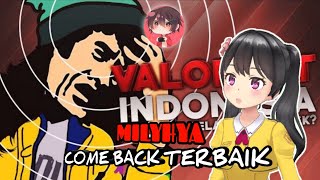 REACTION MILYHYA VALORANT TER EPIC MOMENT vtuberindonesia 【Vtuber Indonesia】 [upl. by Miculek]