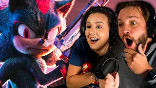 SONIC THE HEDGEHOG 3 TRAILER 2 REACTION Shadow fans lose it [upl. by Akinehc]